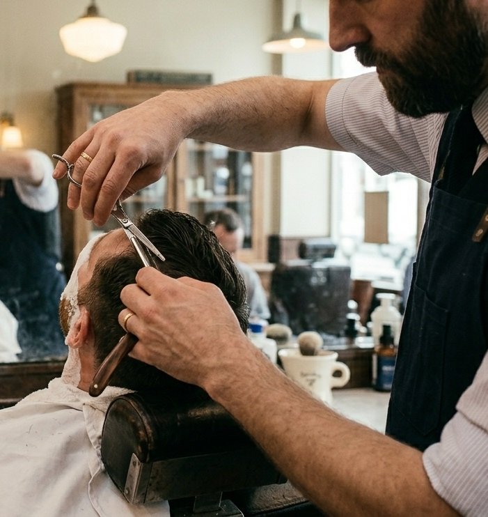 Hair Cut + Shave (Razor)